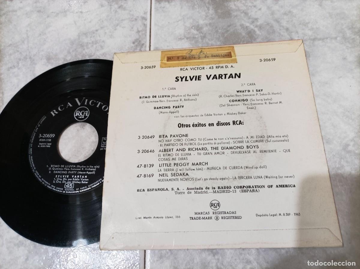 Discos de vinilo: Sylvie Vartan-ritmo de la lluvia- - Foto 2