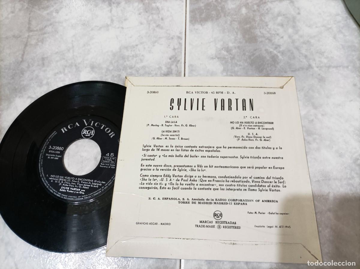 Discos de vinilo: Sylvie Vartan ep sha la la - Foto 2