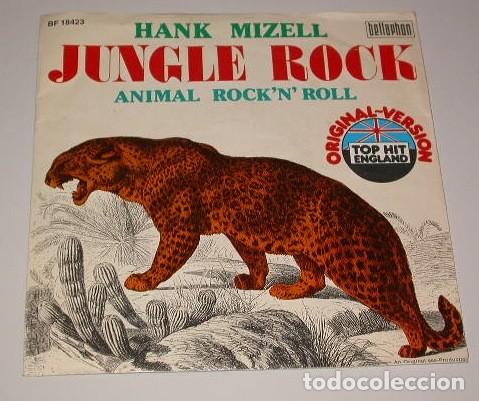 Discos de vinilo: Hank Mizell 45t Jungle rock single - Foto 1