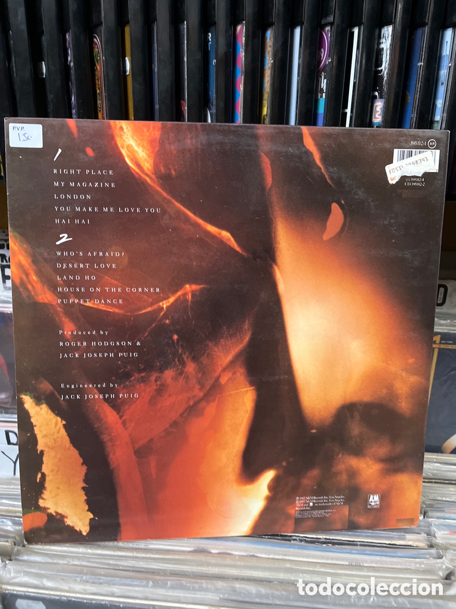 Discos de vinilo: Roger hodgson hai hai - Foto 2