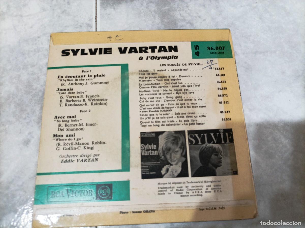 Discos de vinilo: Sylvie Vartan a l,olympia ep - Foto 2