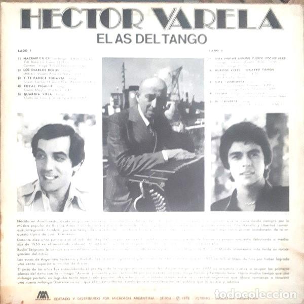 Discos de vinilo: H&eacute;ctor Varela &ndash; Haceme Cucu - Foto 2