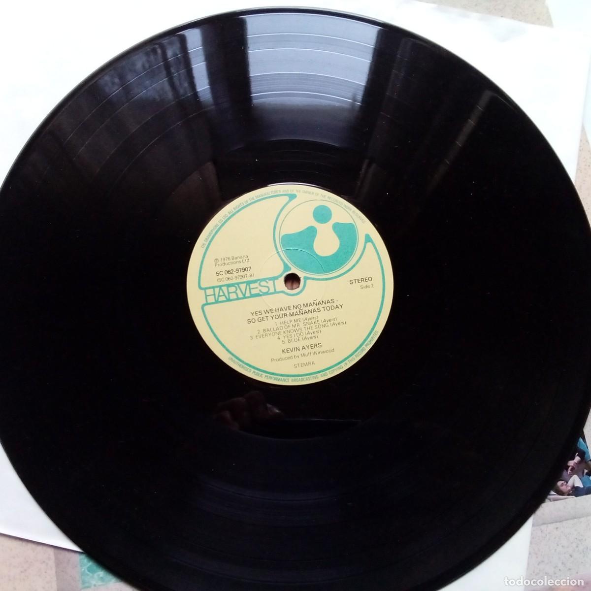 Discos de vinilo: Kevin Ayers. Yes we have no ma&ntilde;anas. LP - Foto 3