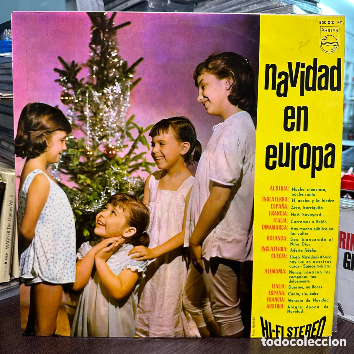Discos de vinilo: Varios - Navidad en Europa (LP, Comp) - Foto 1