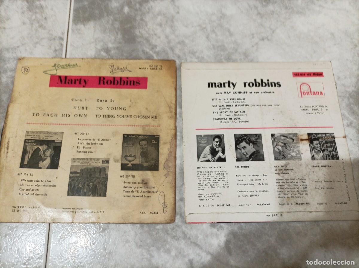 Discos de vinilo: Marty Robbins eps-leer- - Foto 2