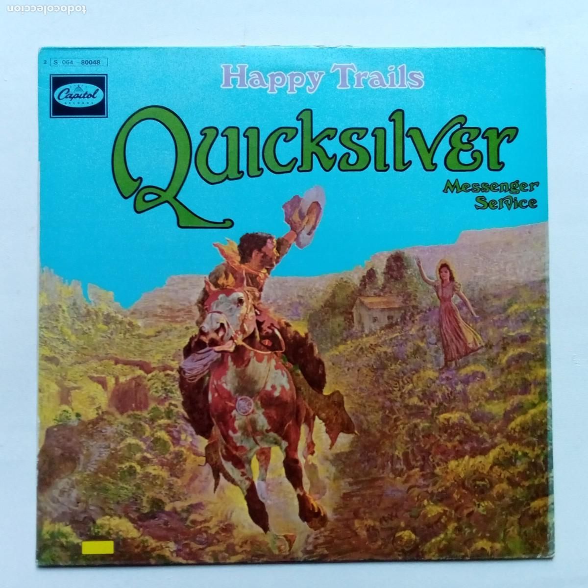 Discos de vinilo: Quicksilver Messenger Service. Happy Trails - Foto 1