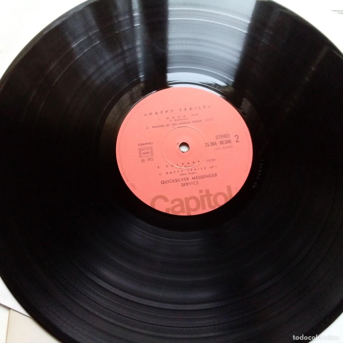 Discos de vinilo: Quicksilver Messenger Service. Happy Trails - Foto 4