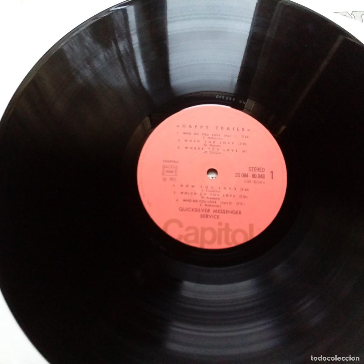 Discos de vinilo: Quicksilver Messenger Service. Happy Trails - Foto 5