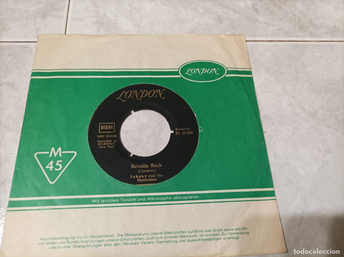 Discos de vinilo: Johnny and the Hurricanes single - Foto 1
