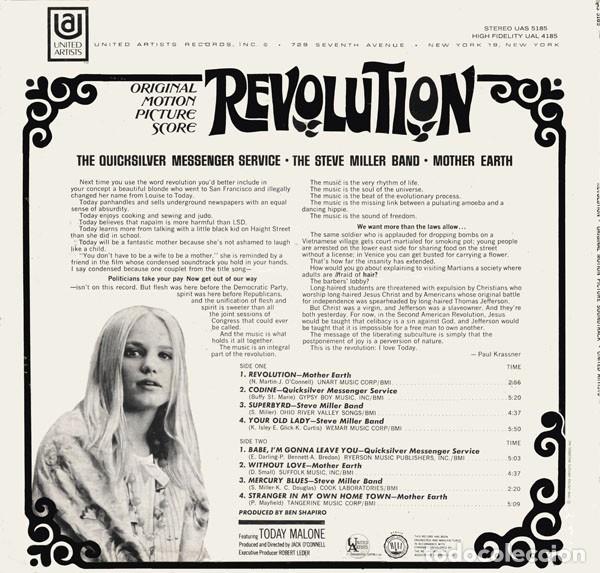 Discos de vinilo: Revolution - Original Motion Picture Score - Foto 3