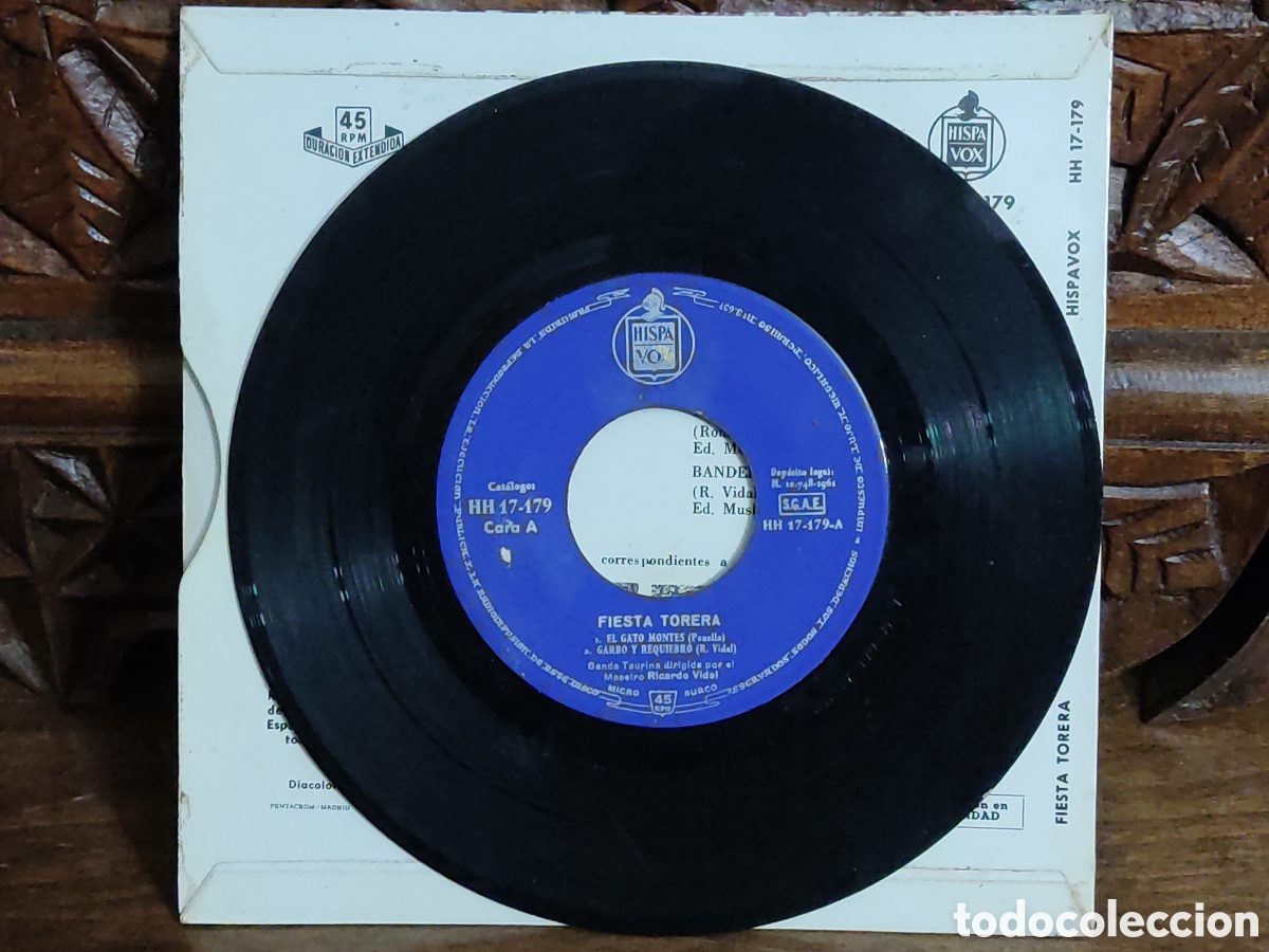 Discos de vinilo: EP. Fiesta Torera Vol 1 - Foto 3