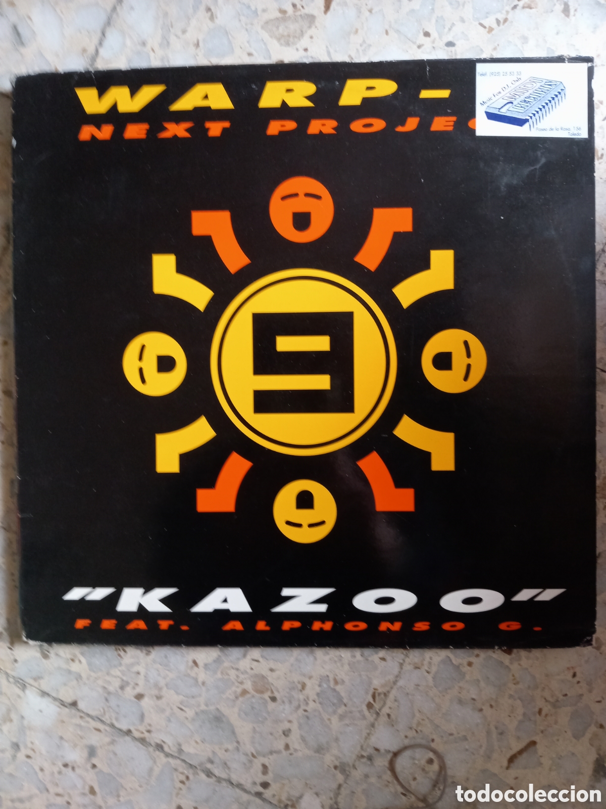 Discos de vinilo: MAXI 12&rdquo; WARP 9 KAZOO ALPHONSO G - Foto 1