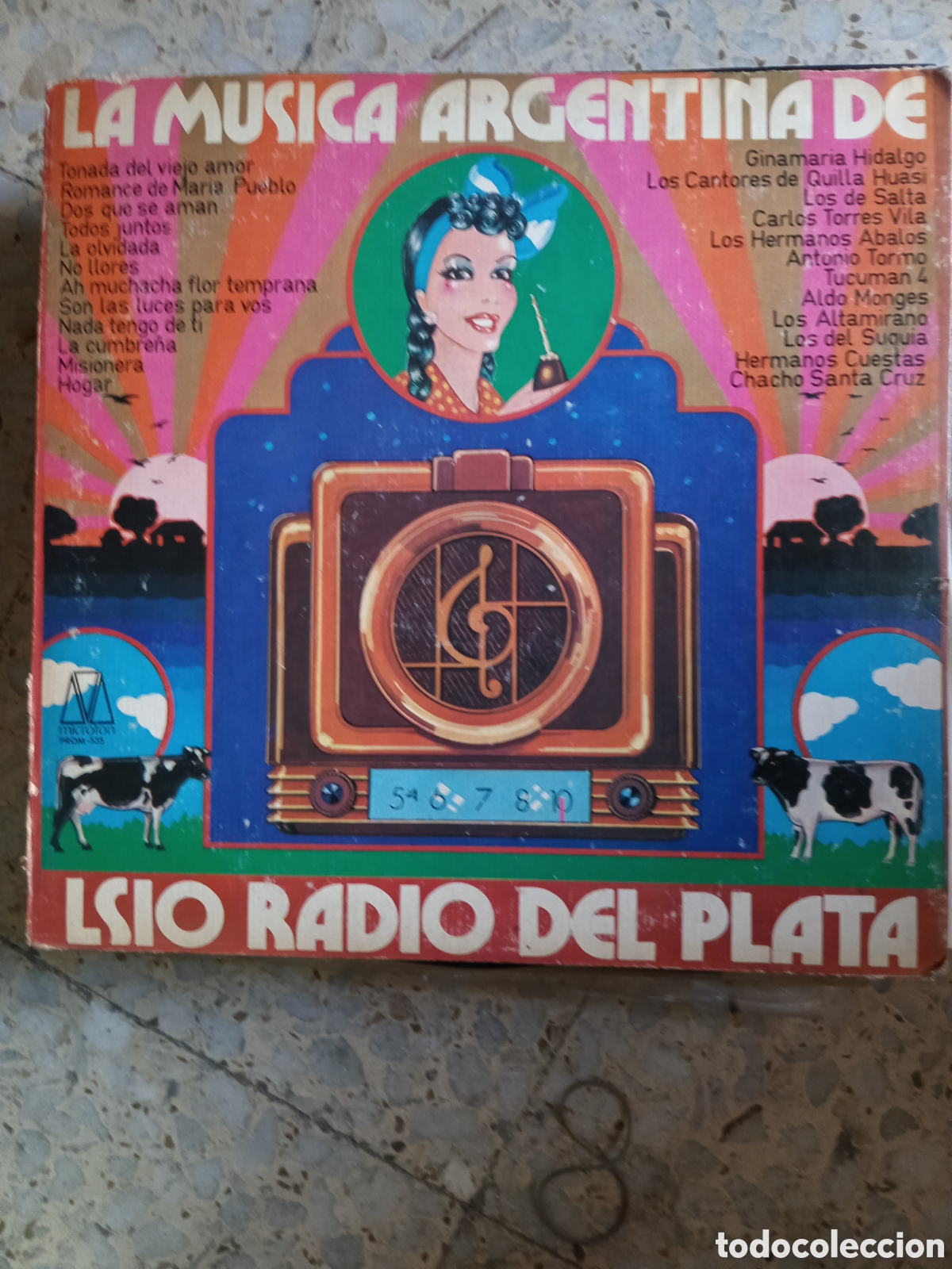 Dischi in vinile: LP LA MUSICA ARGENTINA DE LS 10 RADIO DEL PLATA 1974