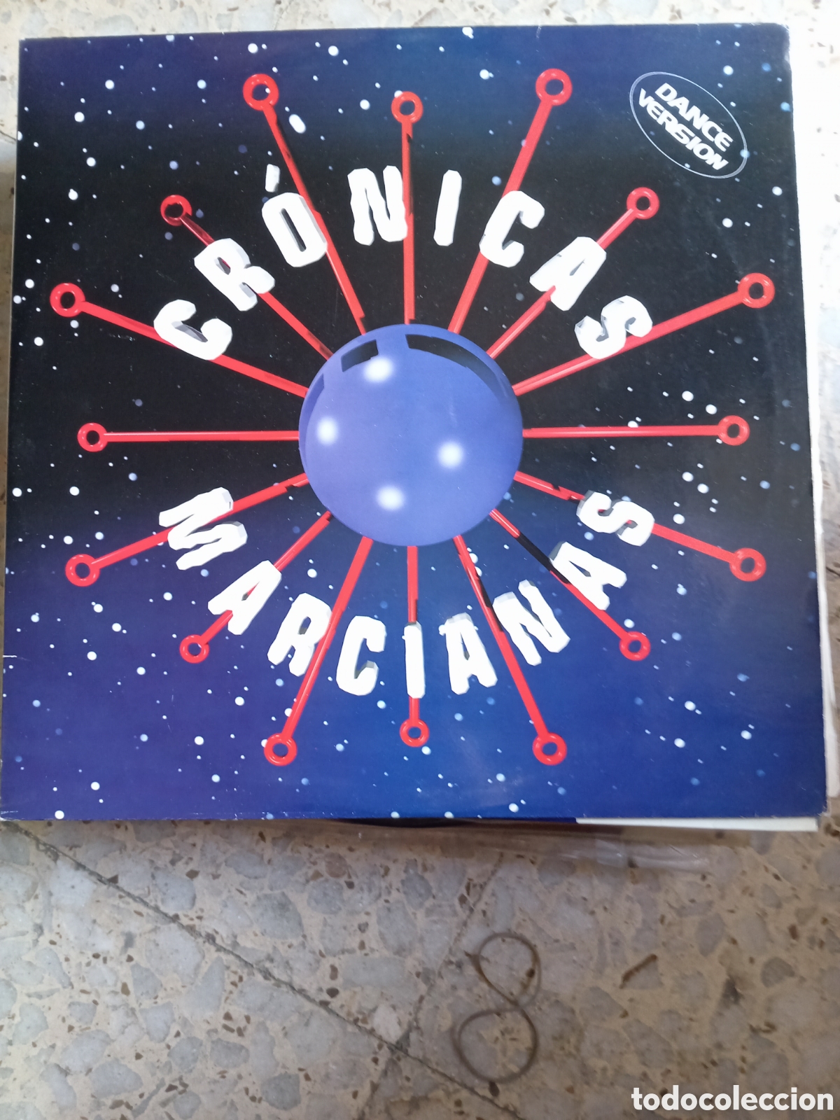 Discos de vinilo: MAXI 12&rdquo; CRONICAS MARCIANAS DANCE VERSION 1997 - Foto 1
