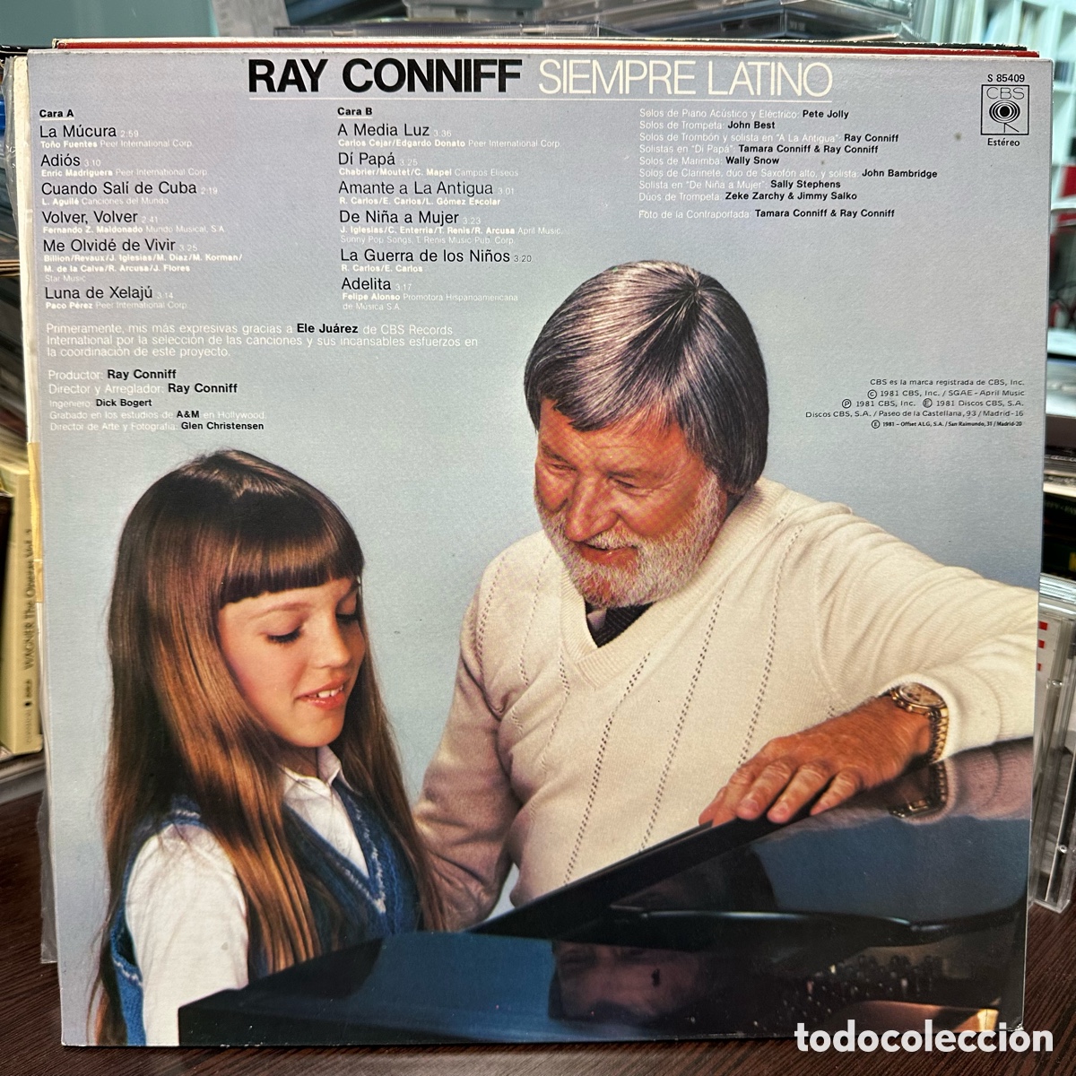 Discos de vinilo: Ray Conniff - Siempre Latino (LP, Album) - Foto 2