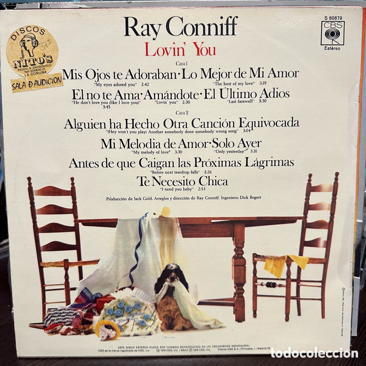 Discos de vinilo: Ray Conniff - Lovin You (LP, Album) - Foto 2