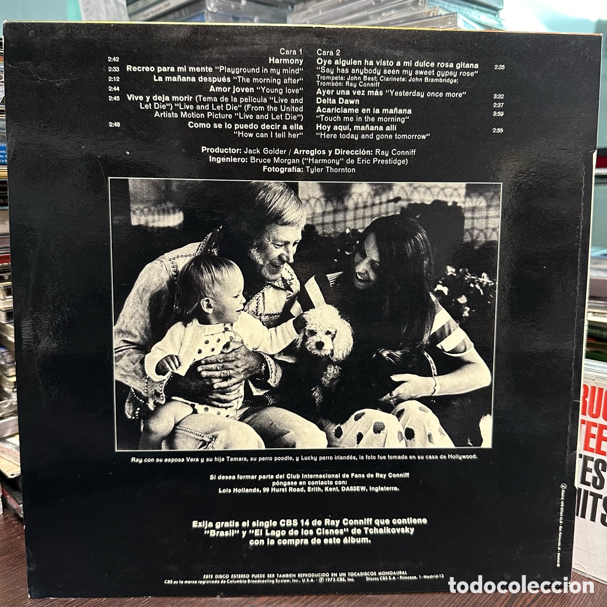 Discos de vinilo: Ray Conniff - Harmony (LP, Album) - Foto 2