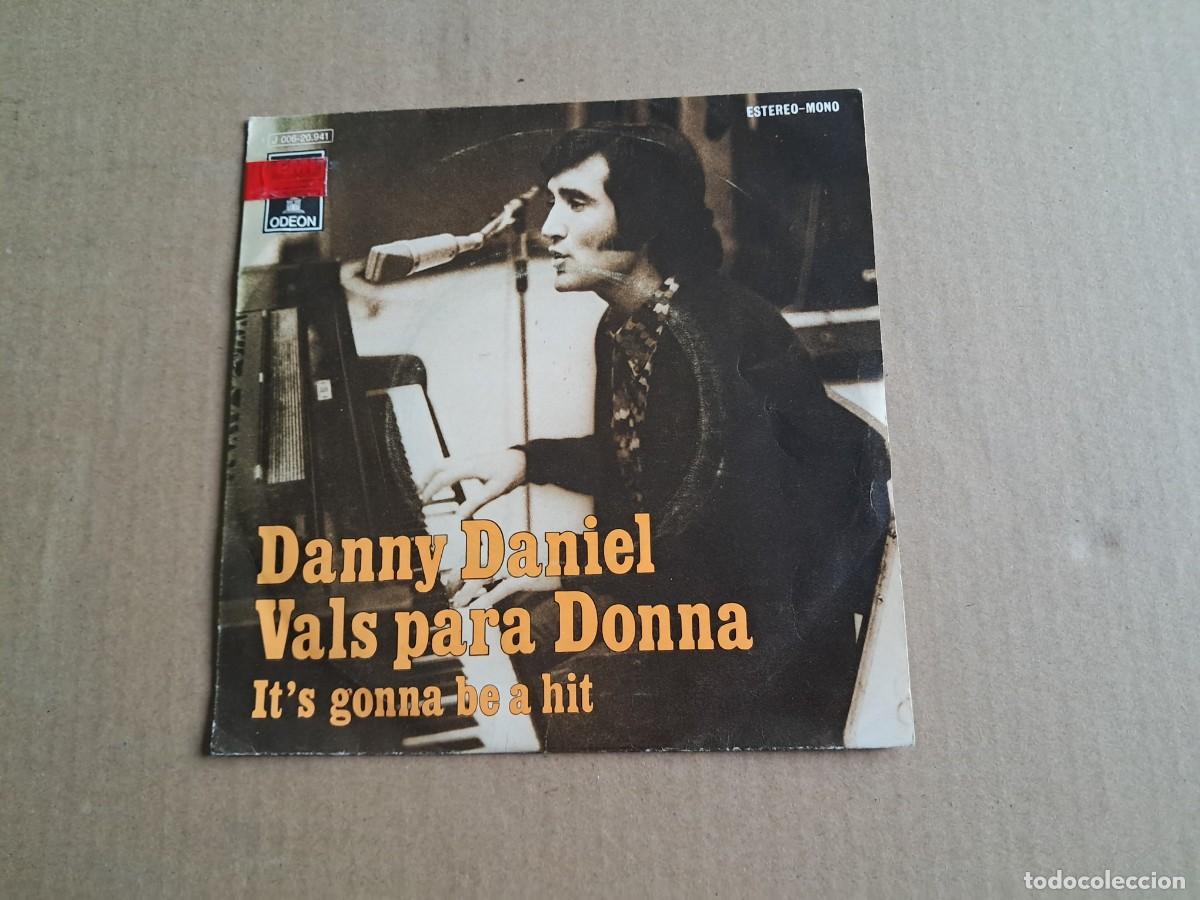 Discos de vinilo: DANNY DANIEL - VALS PARA DONNA SINGLE 1971 - Foto 1