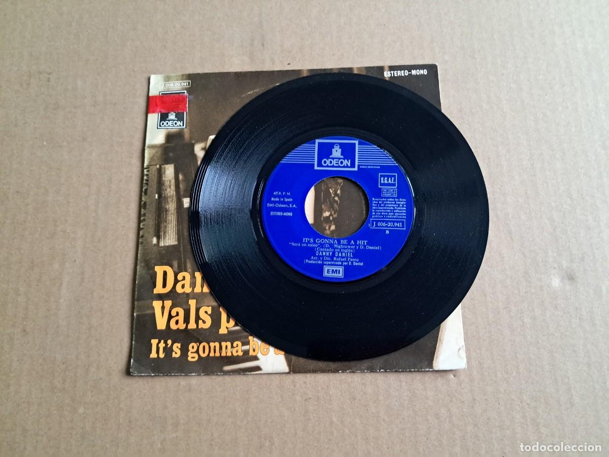 Discos de vinilo: DANNY DANIEL - VALS PARA DONNA SINGLE 1971 - Foto 2