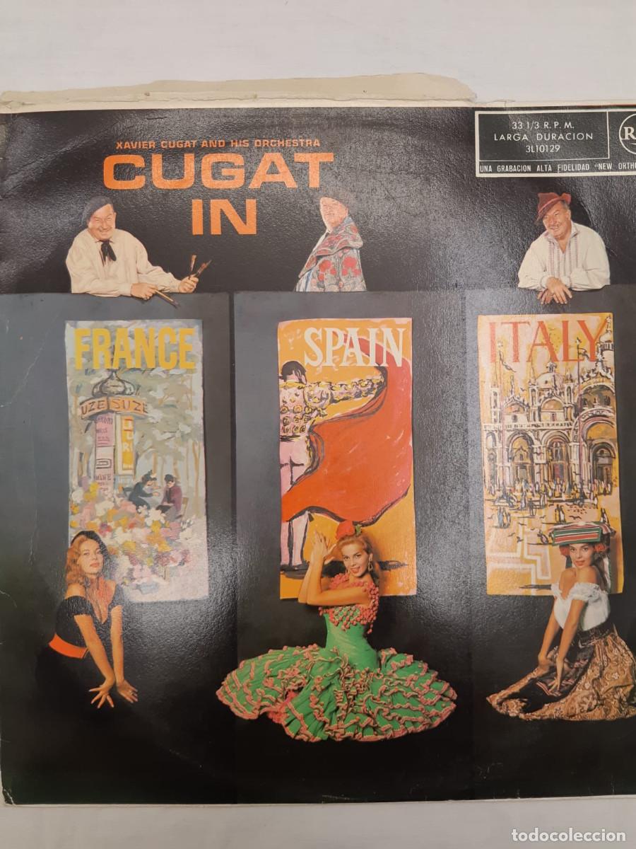 Discos de vinilo: LP Cugat en Francia, Espa&ntilde;a e Italia - Foto 1