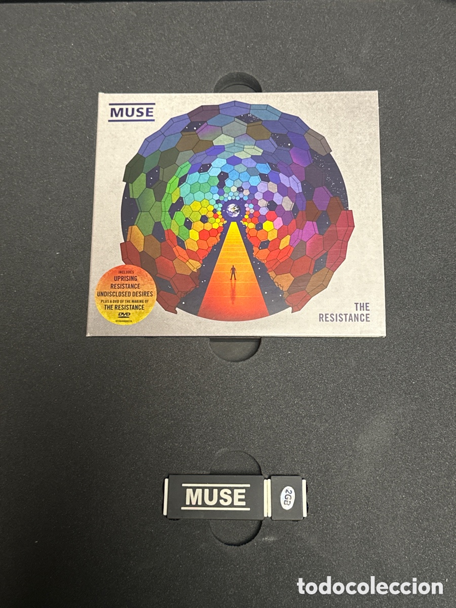 Discos de vinilo: MUSE The Resistance caja de vinilos, CD y DVD - Foto 12