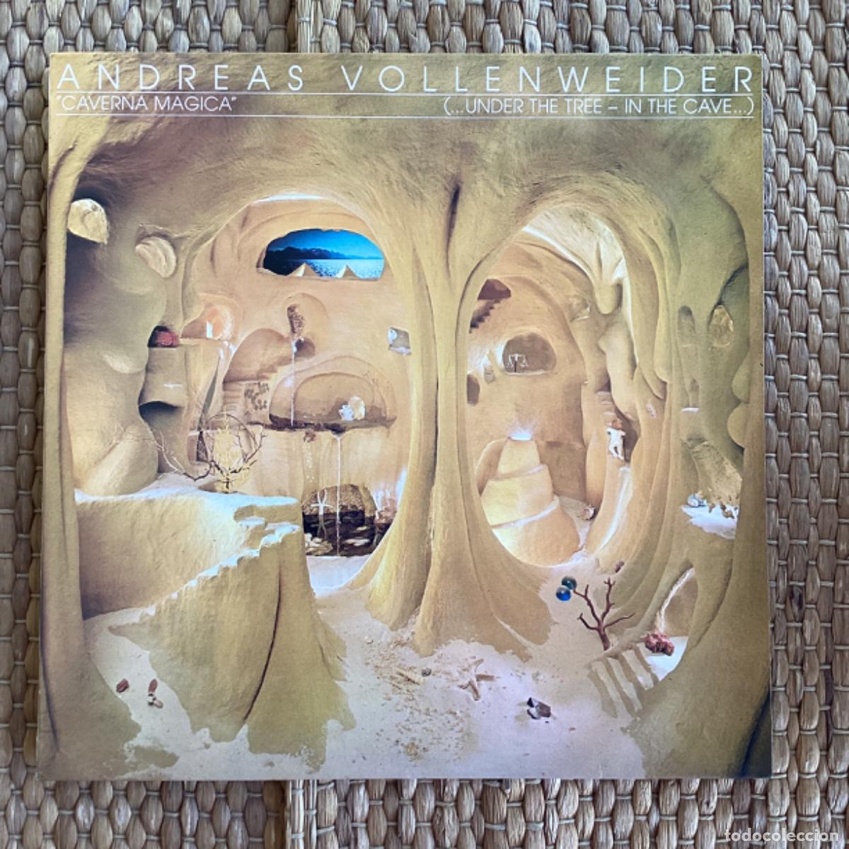 Discos de vinilo: V159 LP Andreas Vollenweider - Caverna m&aacute;gica - CBS 1983 - Foto 1