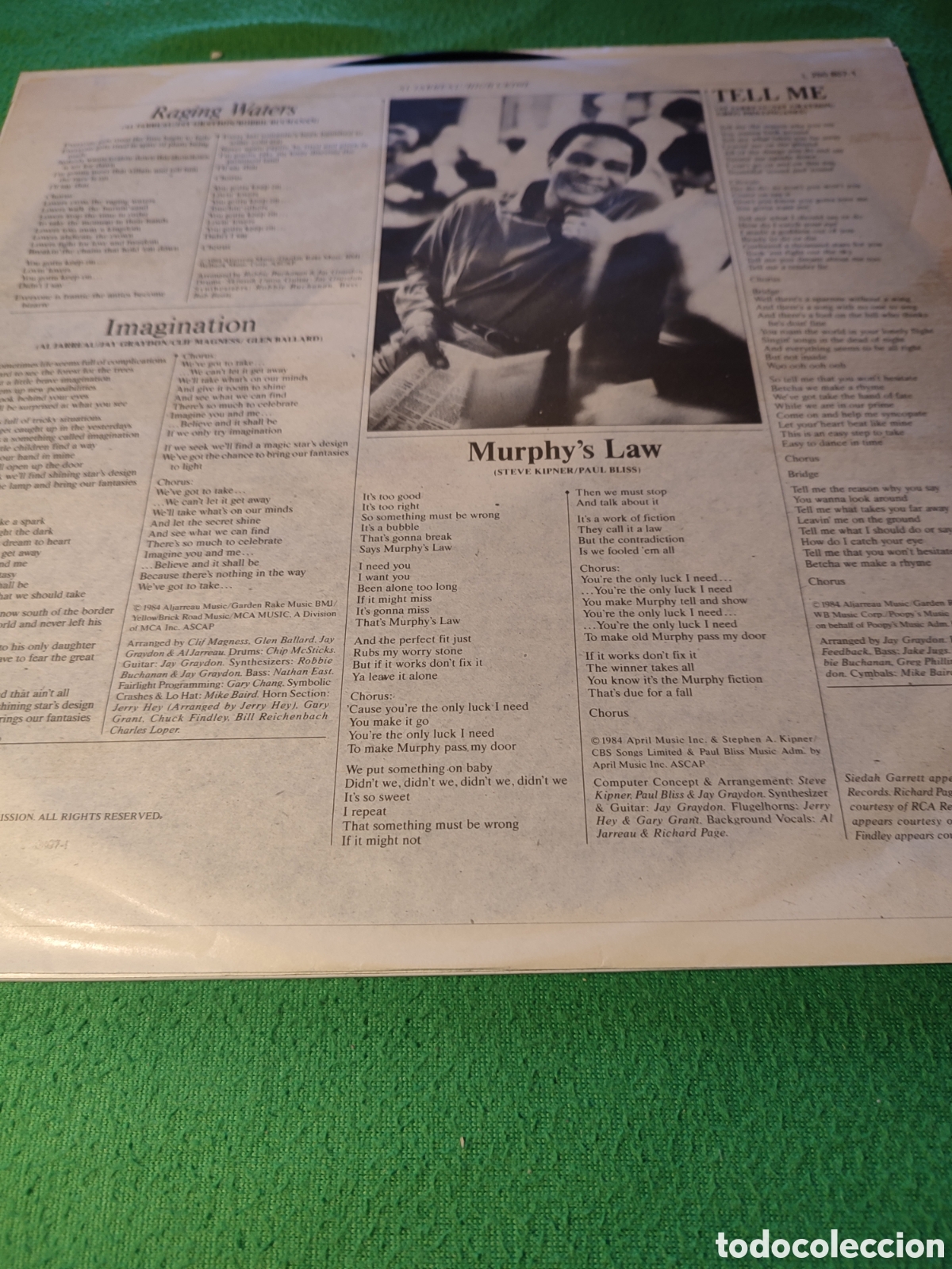 Discos de vinilo: Al Jarreau - High crime Vinilo Lp - Foto 2