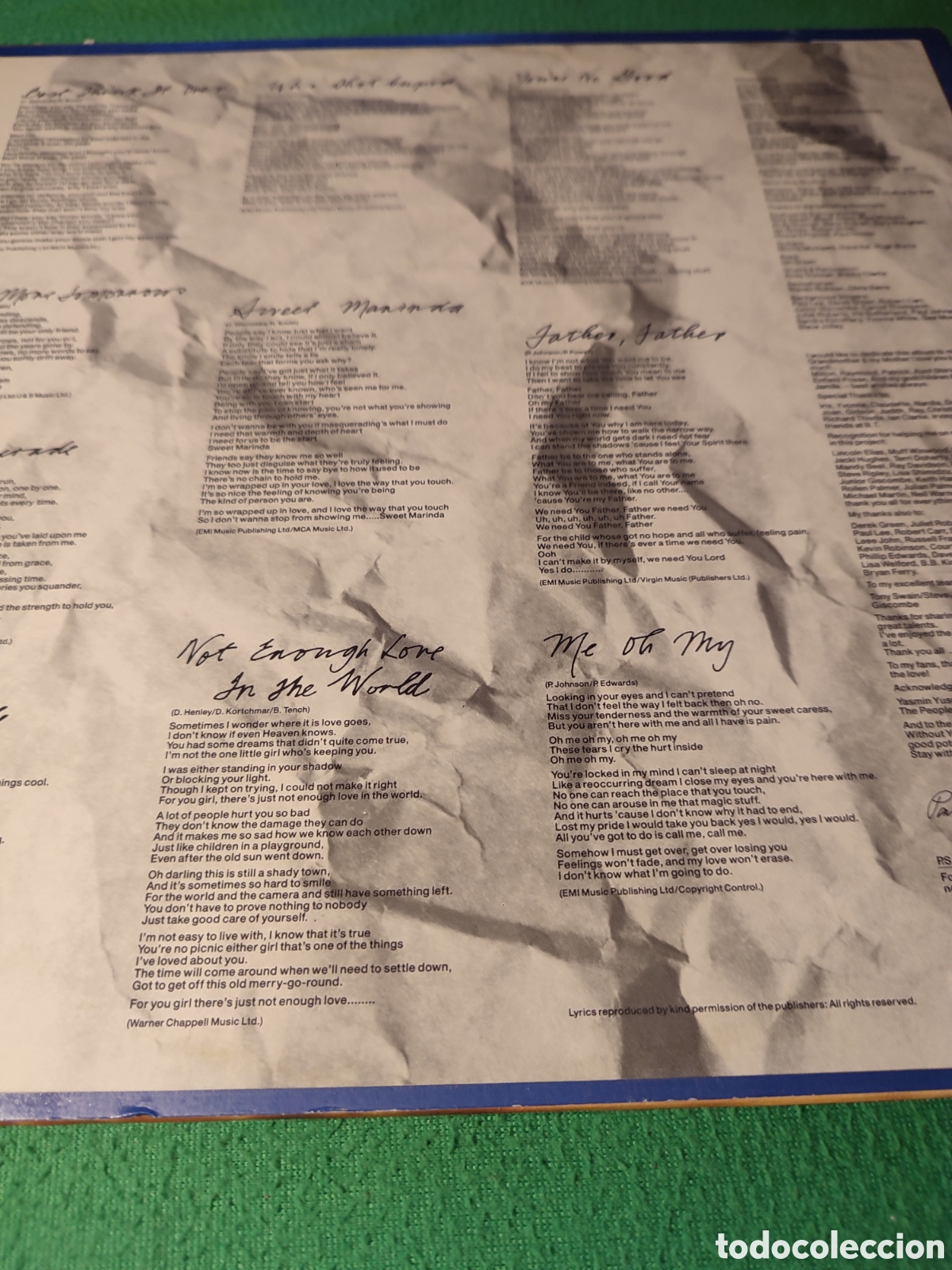 Discos de vinilo: Paul Johnson - Personal vinilo Lp - Foto 2