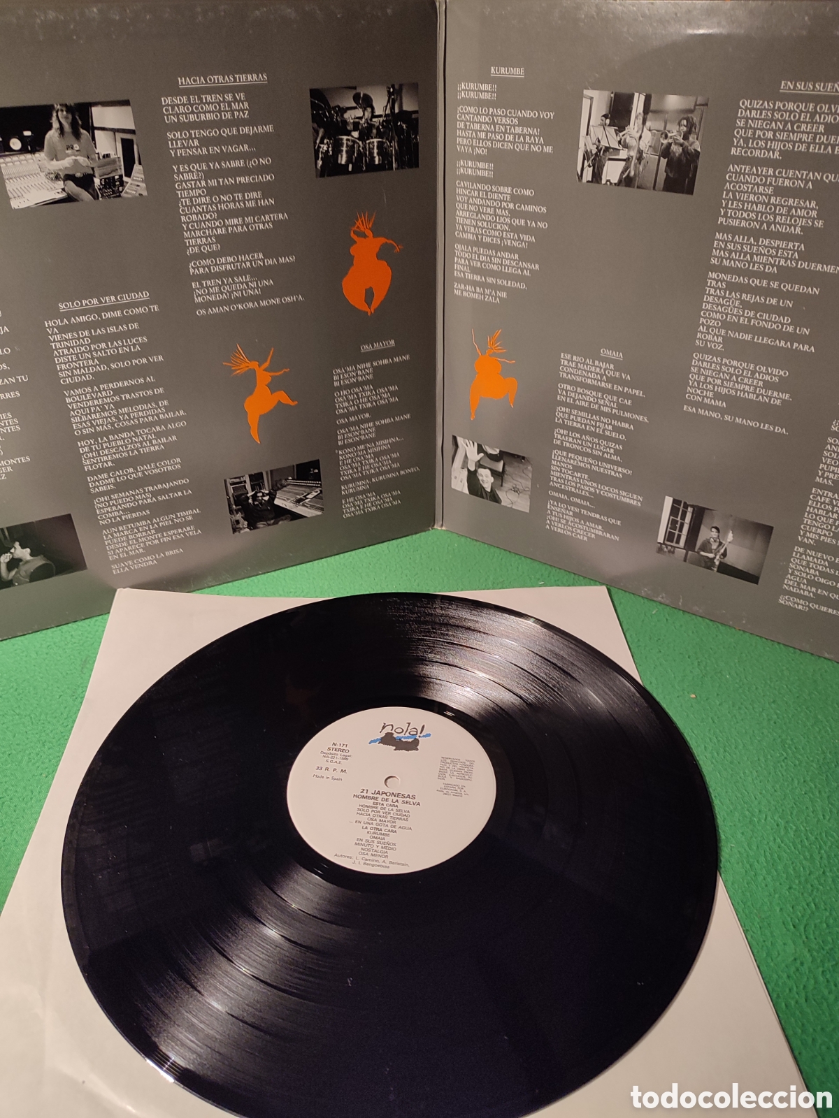 Discos de vinilo: 21 Japonesas - Hombre de la selva - Foto 2