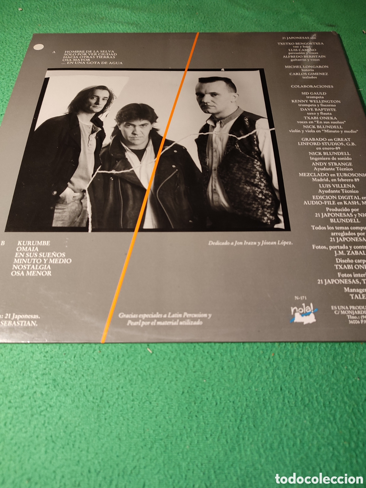 Discos de vinilo: 21 Japonesas - Hombre de la selva - Foto 3