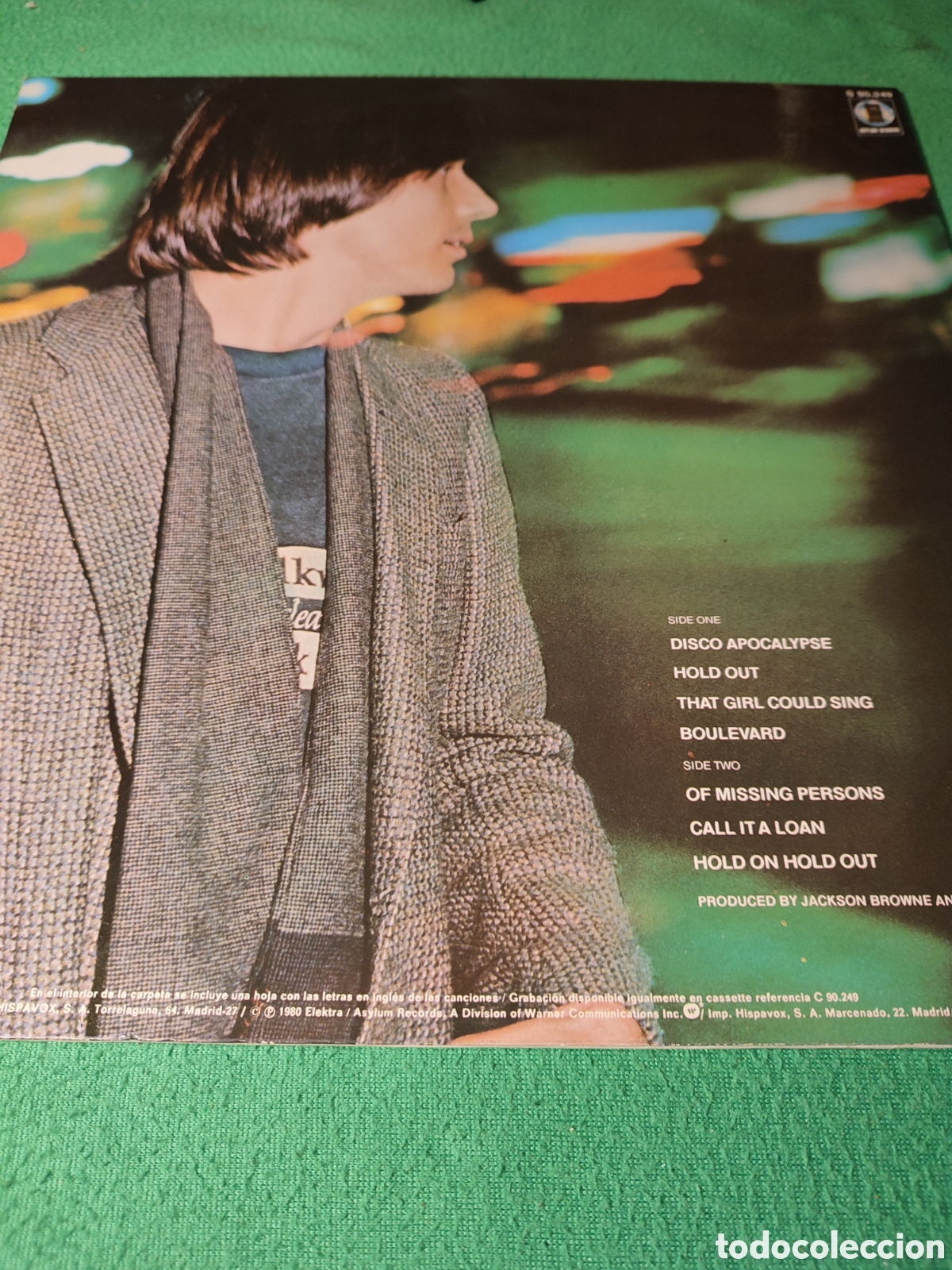 Discos de vinilo: Jackson Browne - Hold Out vinilo Lp - Foto 2