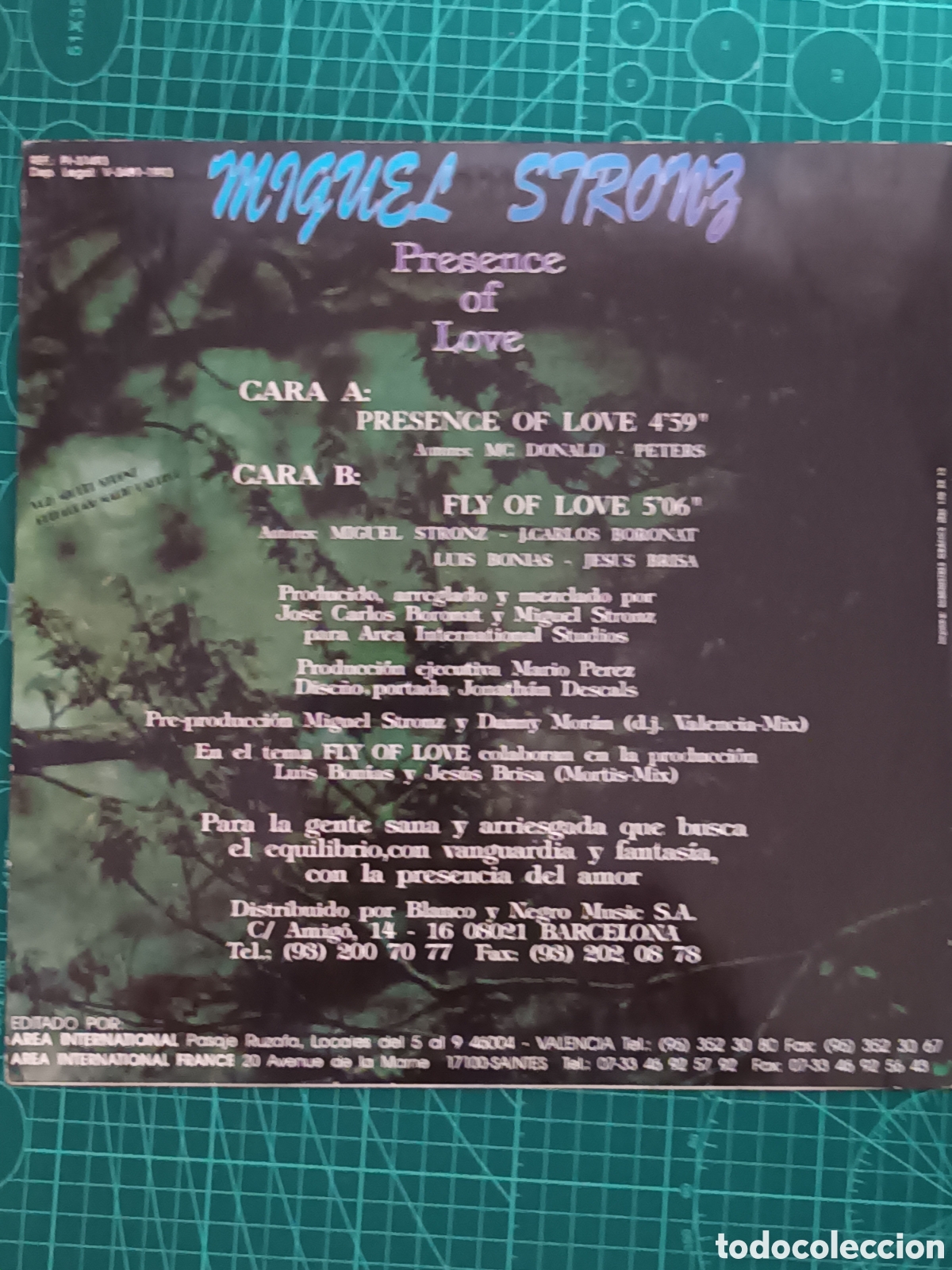 Discos de vinilo: Miguel stronz maxisingle - Foto 2