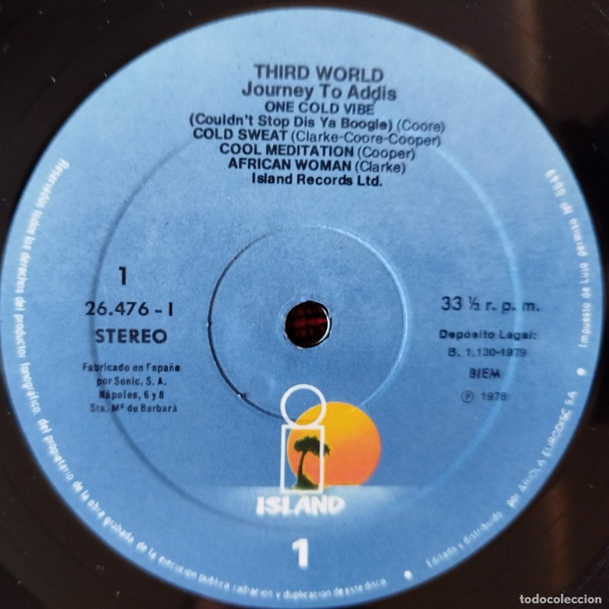 Discos de vinilo: THIRD WORLD ** Journey To Addis ** VINILO LP 1979 - Foto 3