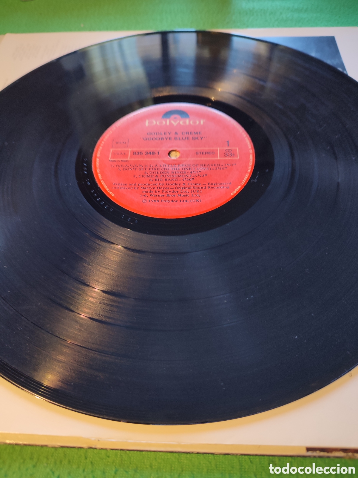 Discos de vinilo: Godley & Creme - Goodbye blue Sky - Foto 3