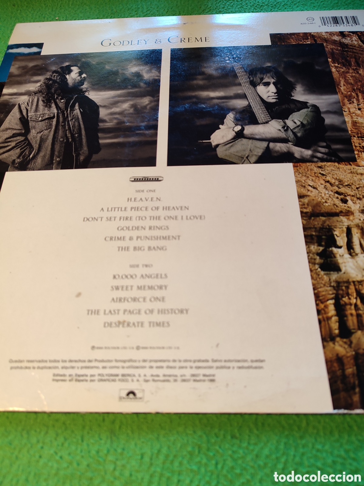 Discos de vinilo: Godley & Creme - Goodbye blue Sky - Foto 4