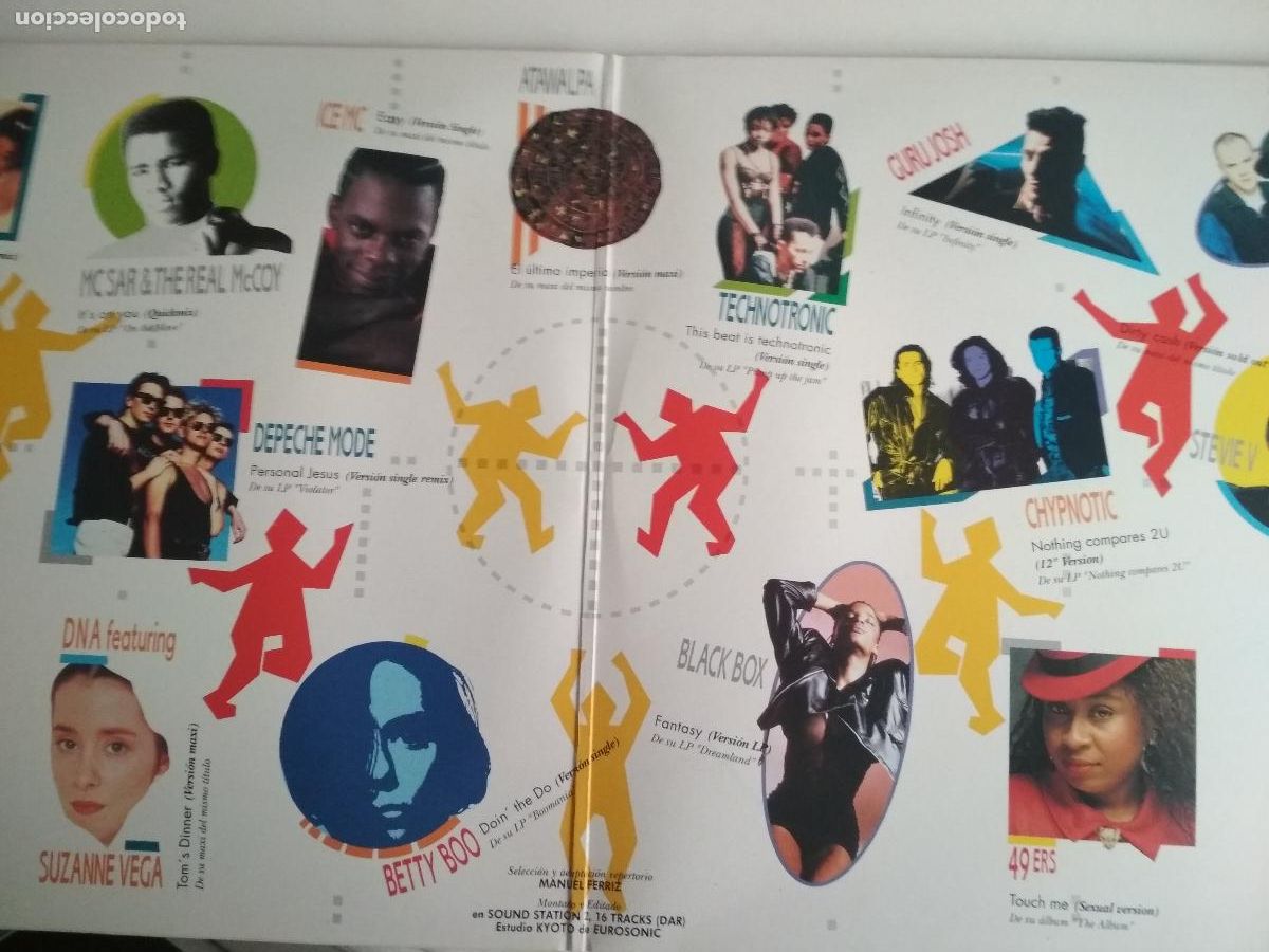 Discos de vinilo: &lrm; Lo Mas Disco 2 LPS, DOBLE PORTADA, 1990 - Foto 3