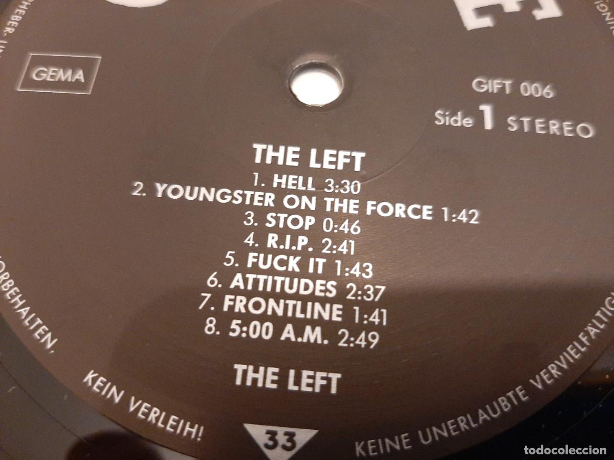 Discos de vinilo: THE LEFT -THE LEFT- (1989) LP DISCO VINILO - Foto 9