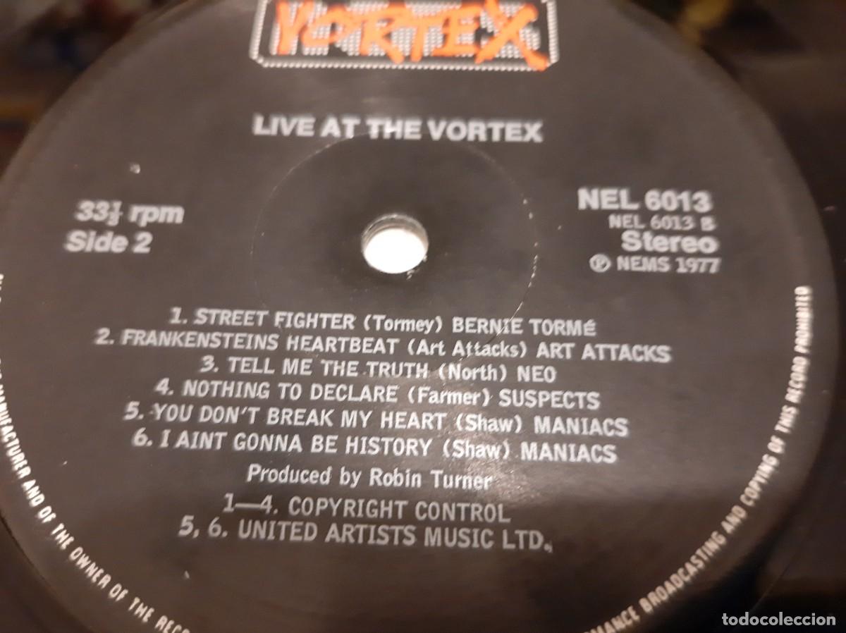 Discos de vinilo: LIVE AT THE VORTEX -VOLUME ONE- (1977) LP DISCO VINILO - Foto 9