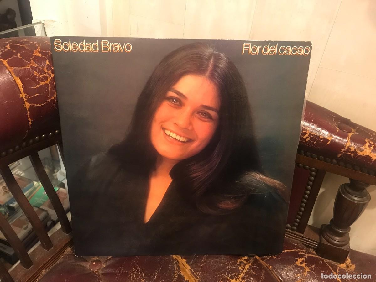 Discos de vinilo: LP. SOLEDAD BRAVO. FLOR DEL CACAO. 1979 - Foto 1