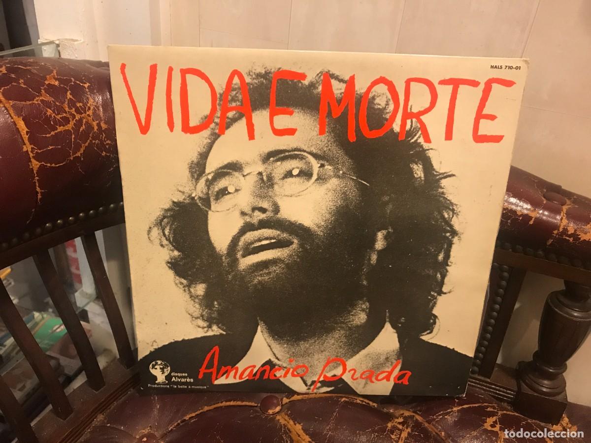 Discos de vinilo: LP. AMANCIO PRADA. VIDA E MORTE. 1974 - Foto 1