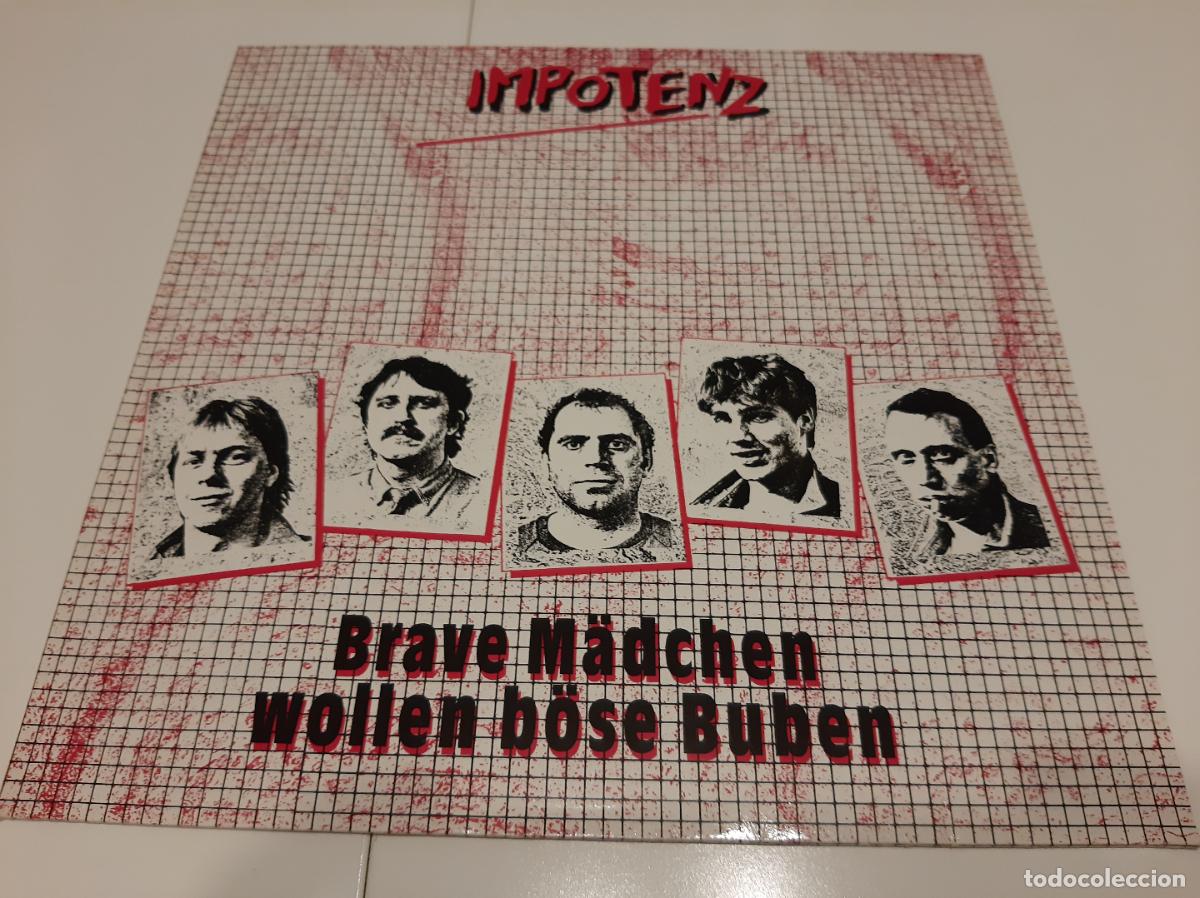 Discos de vinilo: IMPOTENZ -BRAVE M&Auml;DCHEN WOLLEN B&Ouml;SE BUBEN- (1984) LP DISCO VINILO - Foto 1