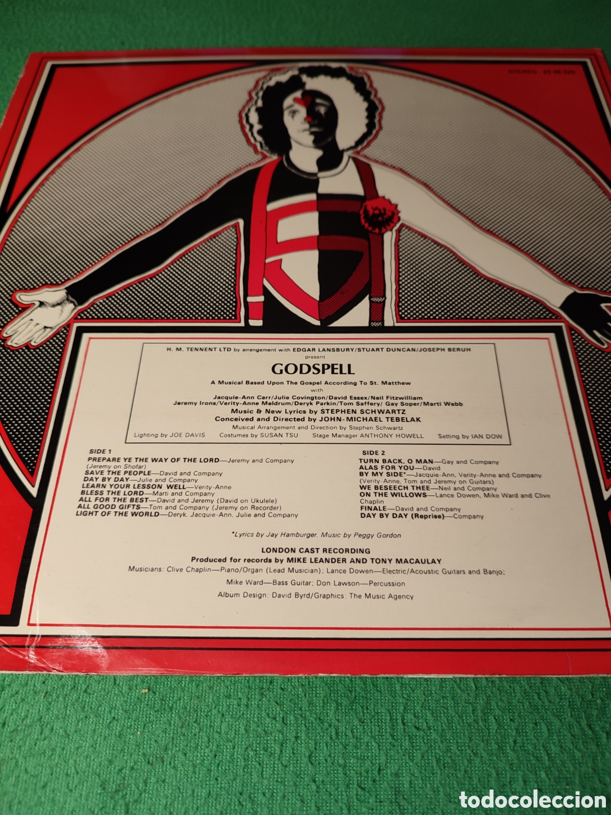 Discos de vinilo: Godspell - Versi&oacute;n original inglesa vinilo Lp - Foto 2