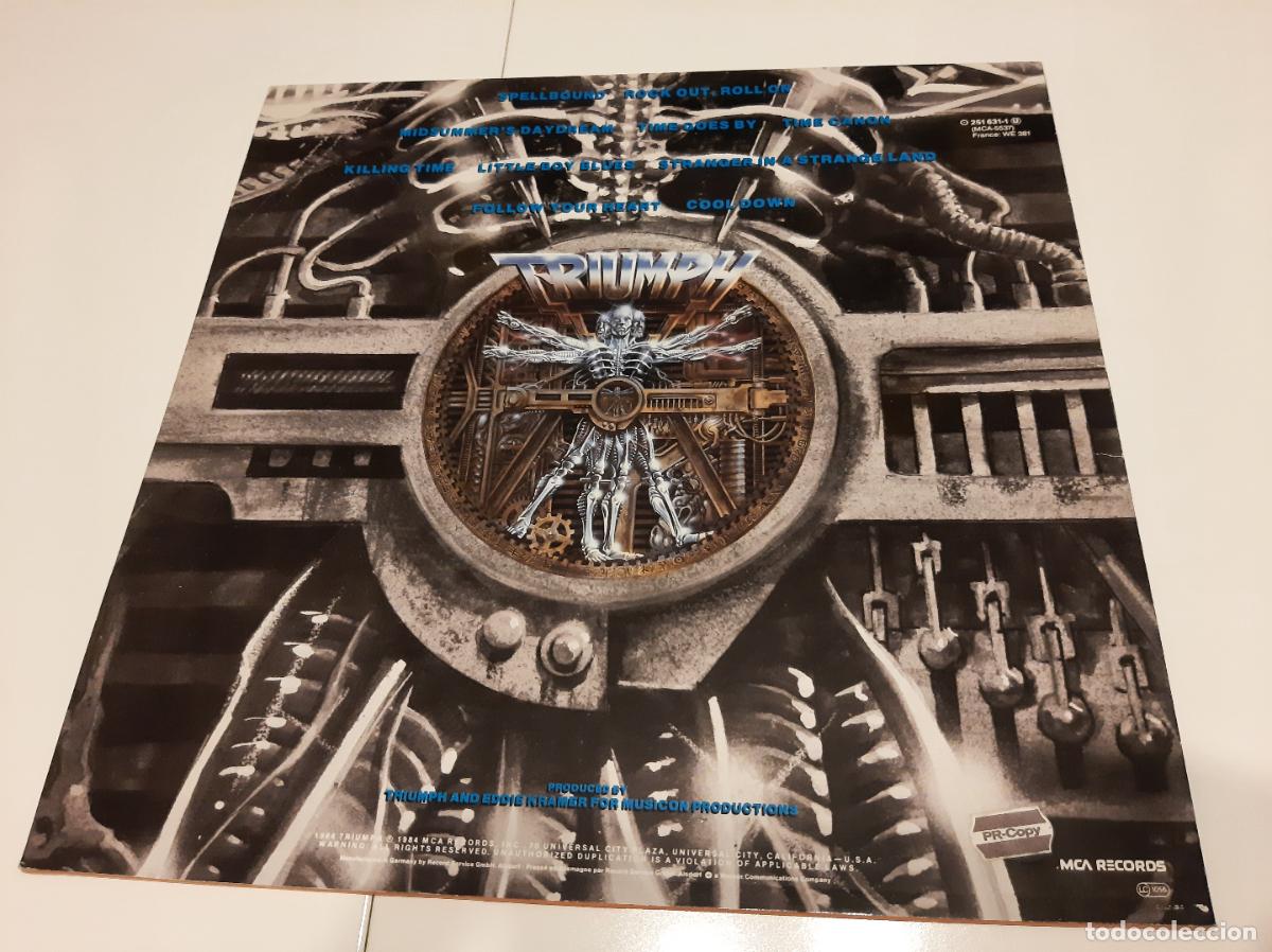 Discos de vinilo: TRIUMPH -THUNDER SEVEN- (1985) LP DISCO VINILO - Foto 11