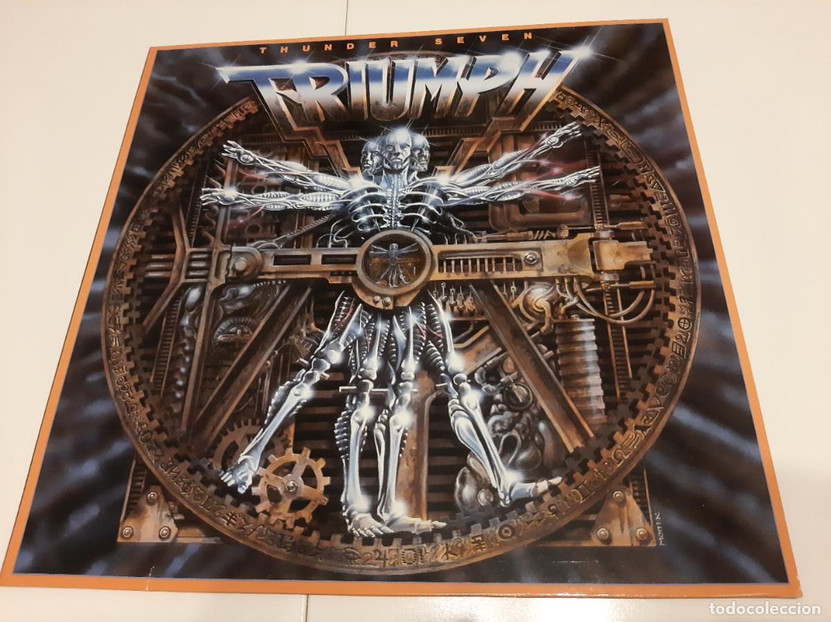 Discos de vinilo: TRIUMPH -THUNDER SEVEN- (1985) LP DISCO VINILO - Foto 1