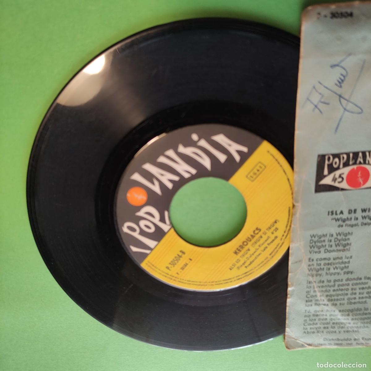 Discos de vinilo: SINGLE . KEROUACS ** ISLA DE WIGHT ** JUANI - Foto 4