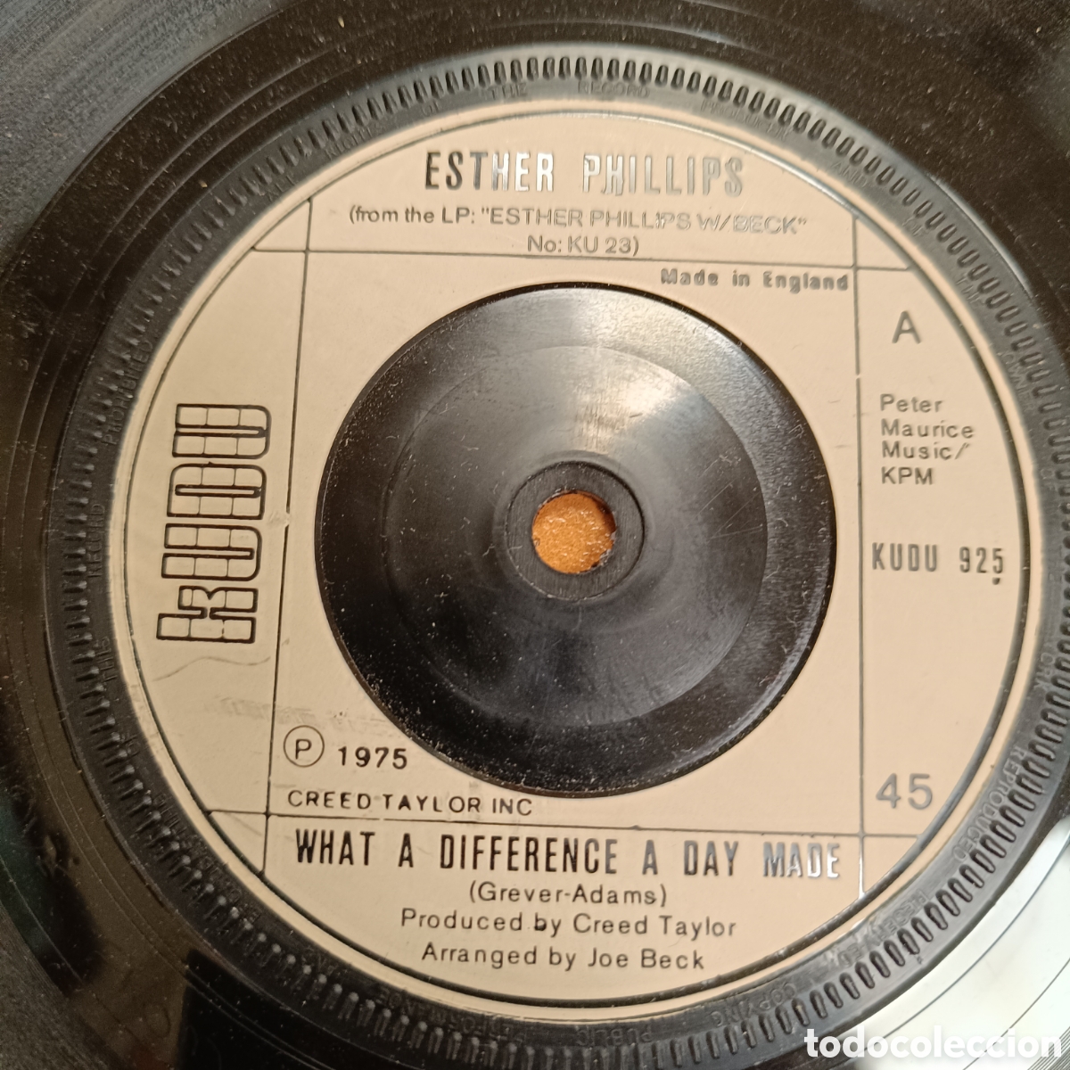 Discos de vinilo: Esther Phillips &ndash; What A Difference A Day Made - Foto 1