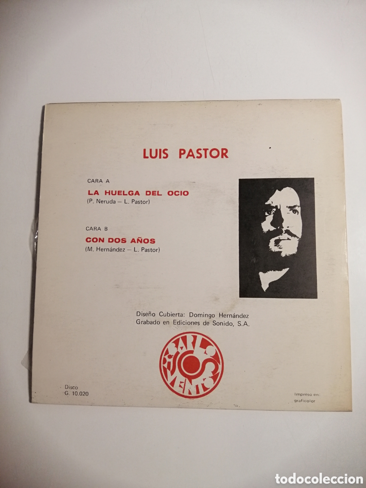 Discos de vinilo: luis pastor la huelga del ocio vinilo - Foto 2