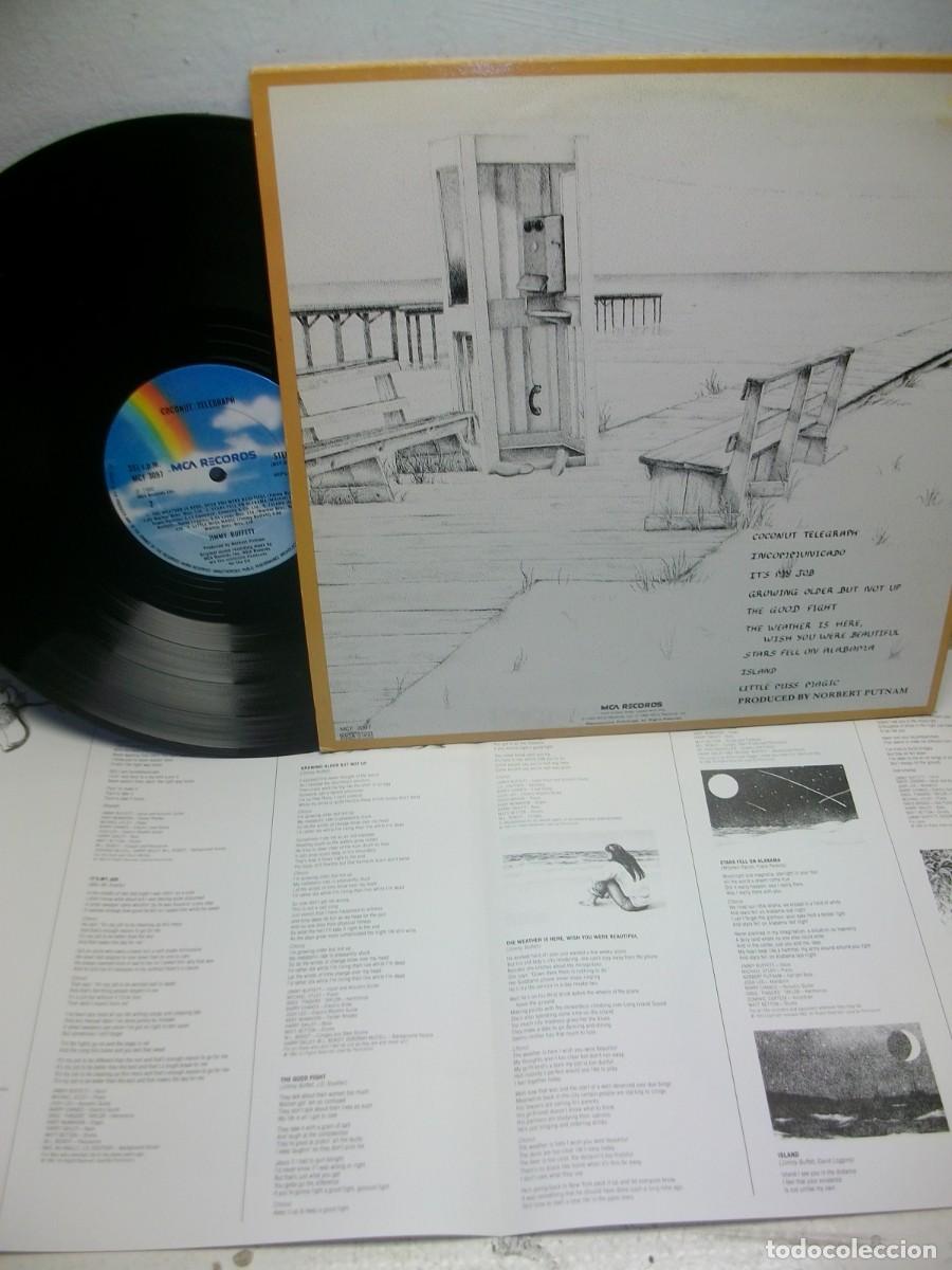 Discos de vinilo: Jimmy Buffett &ndash; Coconut Telegraph LP - Foto 2
