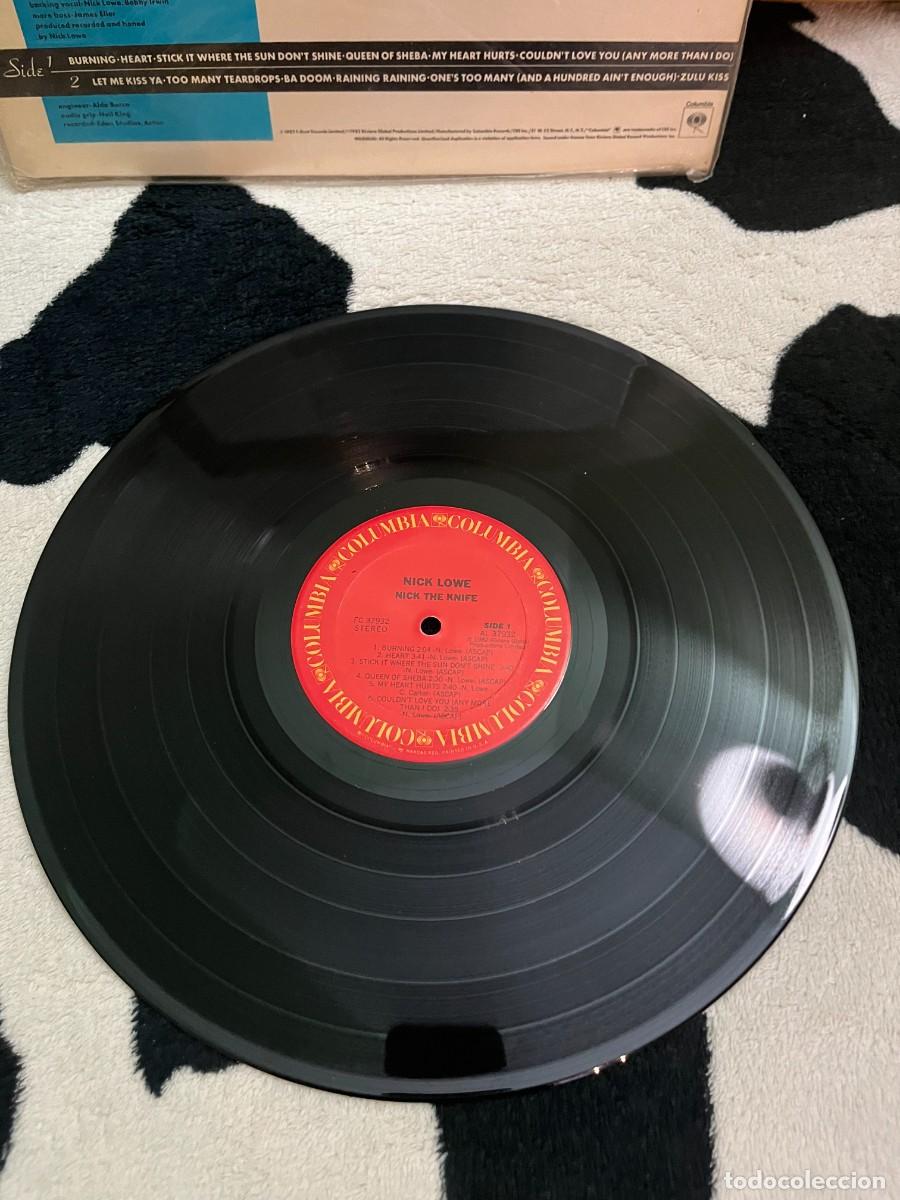 Discos de vinilo: Nick Lowe &lrm;&ndash; Nick The Knife - Foto 3