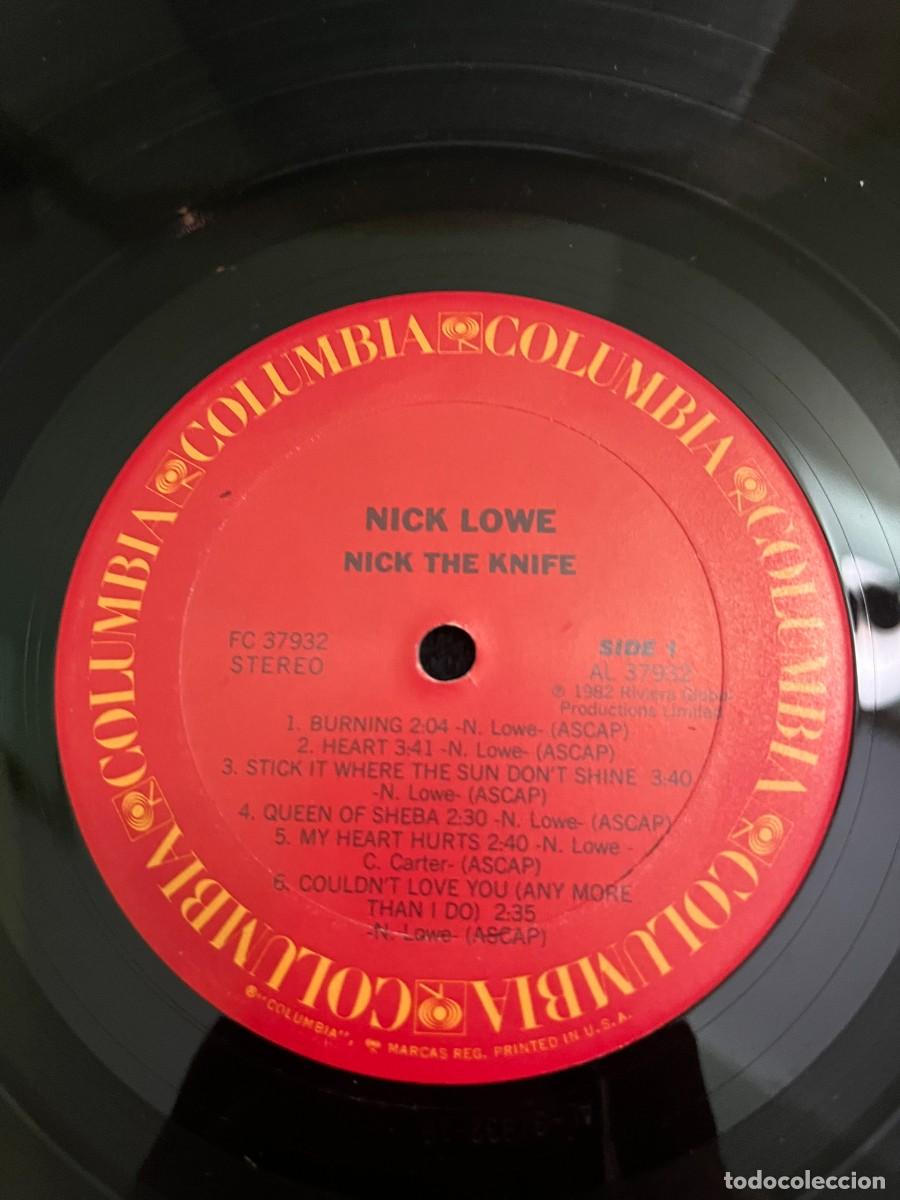Discos de vinilo: Nick Lowe &lrm;&ndash; Nick The Knife - Foto 4